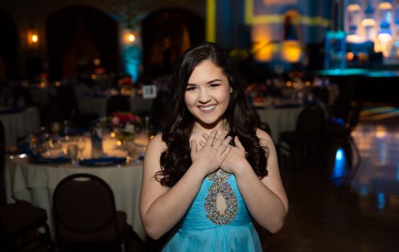 Young Female at Damar's Annual Gala