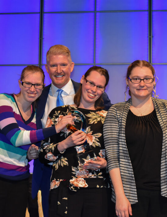 Jessica, Nancy, Dr. Dalton, and Rebecca