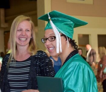 Ashsai in graduation gown