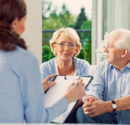 Older couple becoming licensed foster care parents