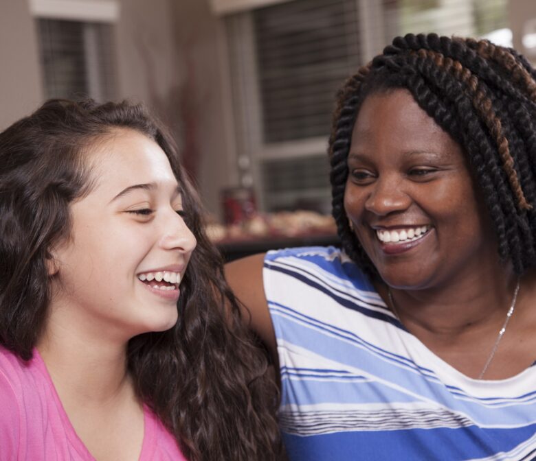 Foster Care Mother and Teenage Daughter