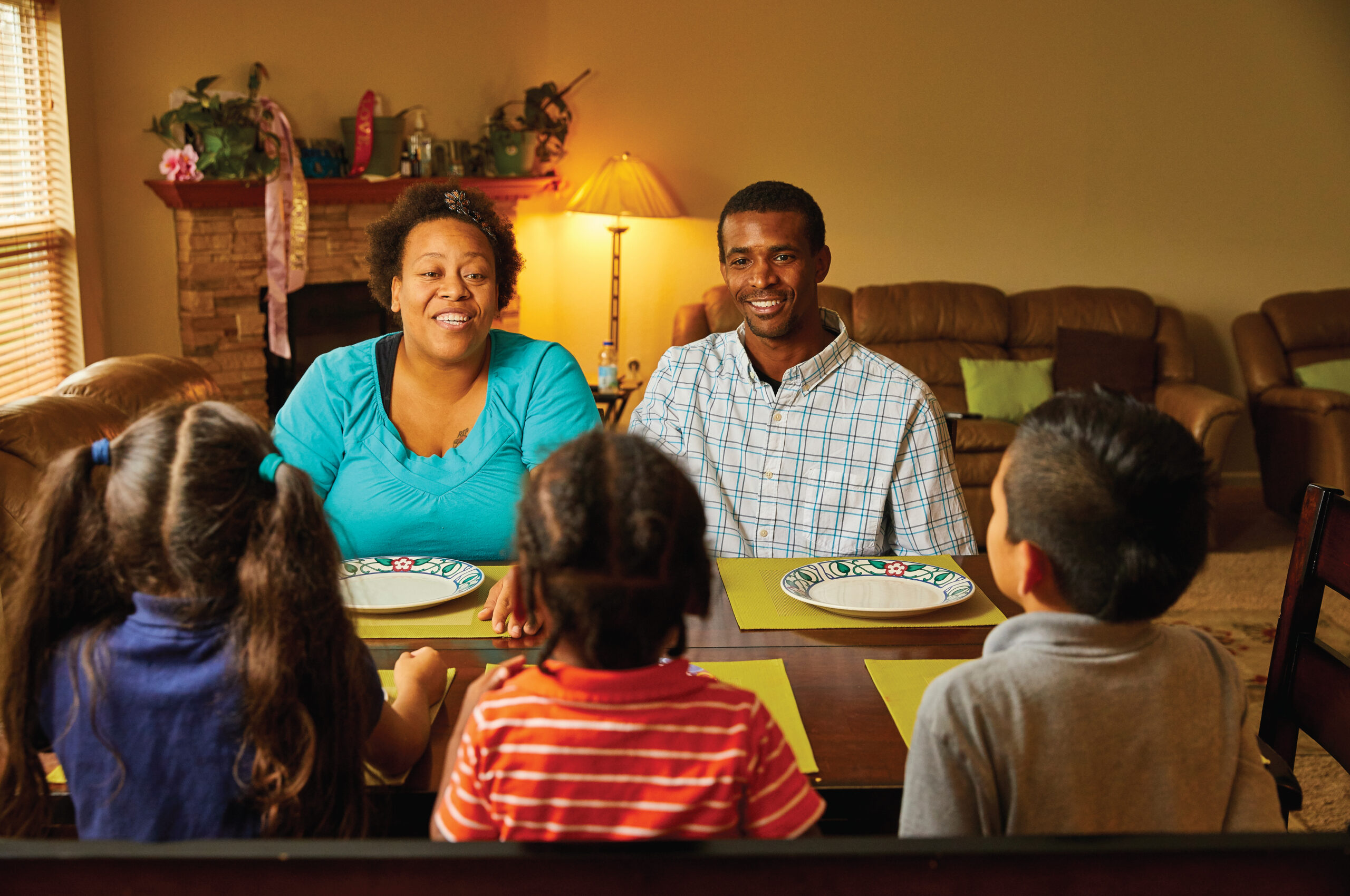 Foster Care Family Smiling