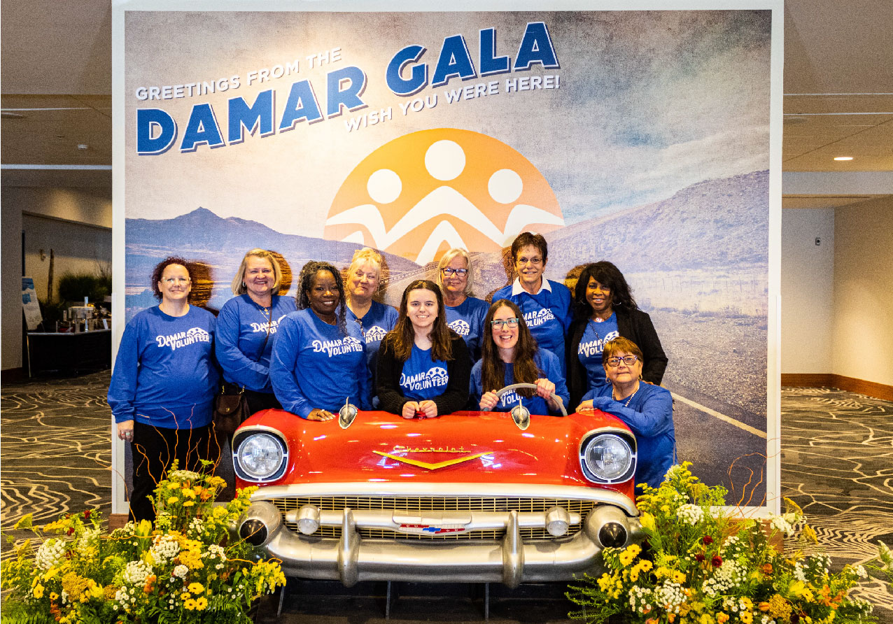 2023 damar gala volunteer group