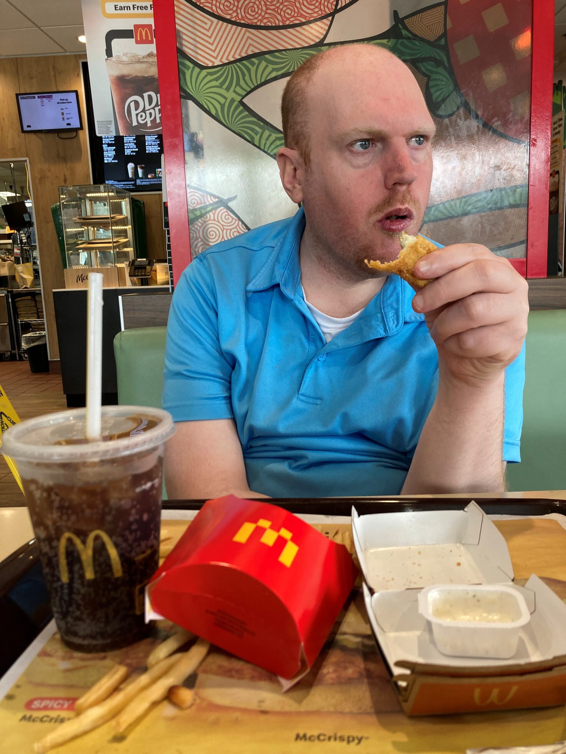 Greg at Mcdonalds