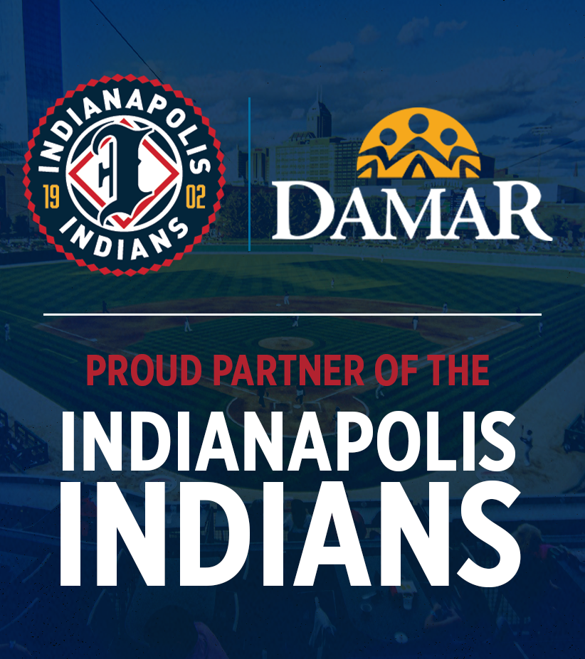 indians logo and damar logo