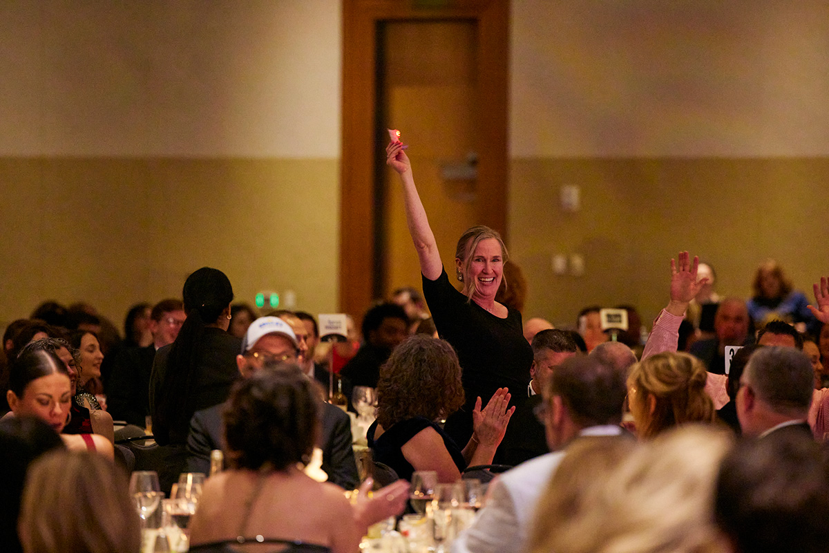 Guests celebrating during a past Damar gala